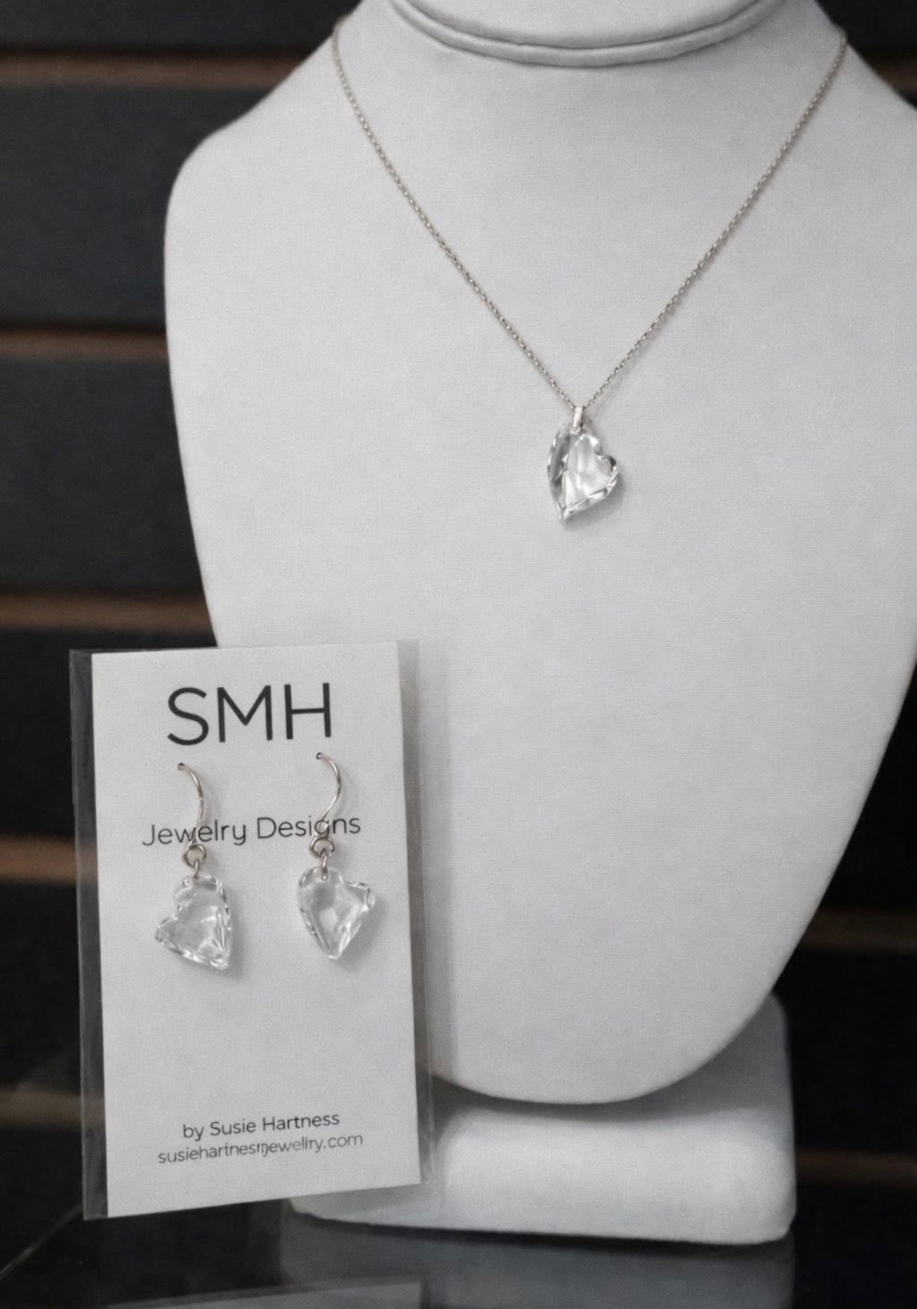 SMH Jewelry necklace and earrings
